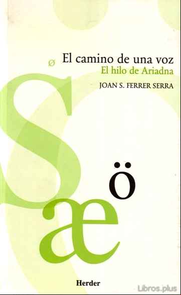 Descargar gratis ebook EL CAMINO DE UNA VOZ en epub